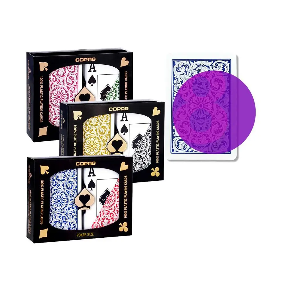 Infrared Marked Copag 1546 Double Deck Cheating Cards For Infrared Ink Sunglasses & Marked Cards Contact Lenses（Only Cards)
