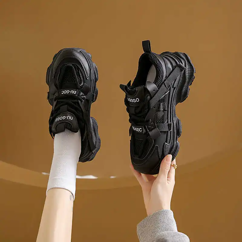 Platformed In The Forest Sporty Woman Sneakers Loafers Women's Shoes Size 45 Woman Footwear Sports Special Use Top Comfort