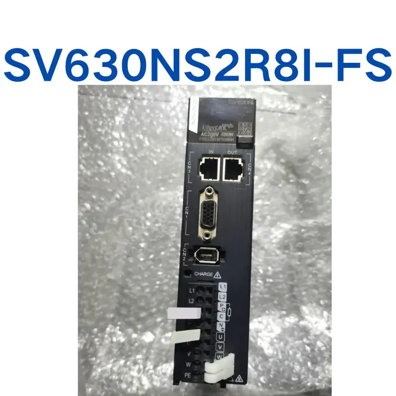 

Second hand SV630NS2R8I-FS servo drive 400W tested OK and shipped quickly