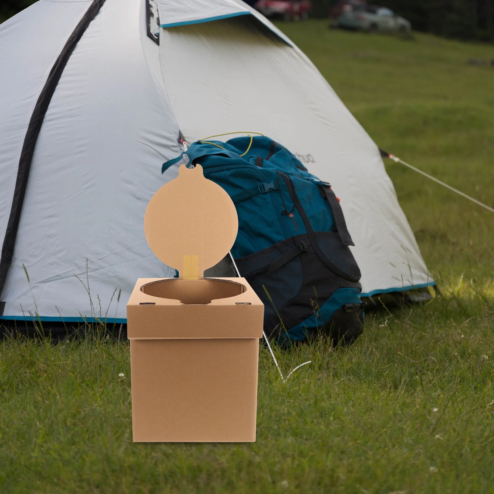 

Car Foldable Toilet Portable Lightweight Camping Emergency Travel Outdoor Portable Potty Seat for Adults Camping Toilet