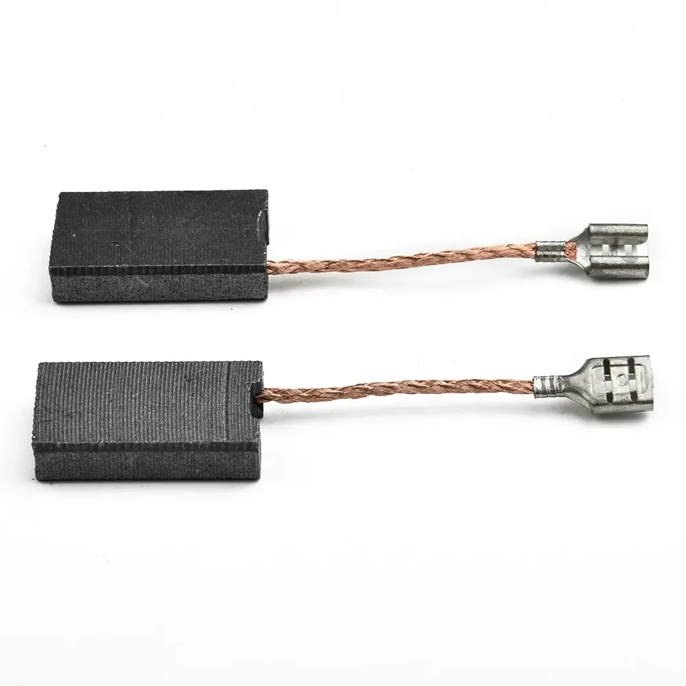 2x Szczotki węglowe 6.3x16x26mm Materiał węglowo-metalowy Anty-znoszeniowe Do Usuwania Pyłu Metalowego Konserwacja Narzędzia Ręczne