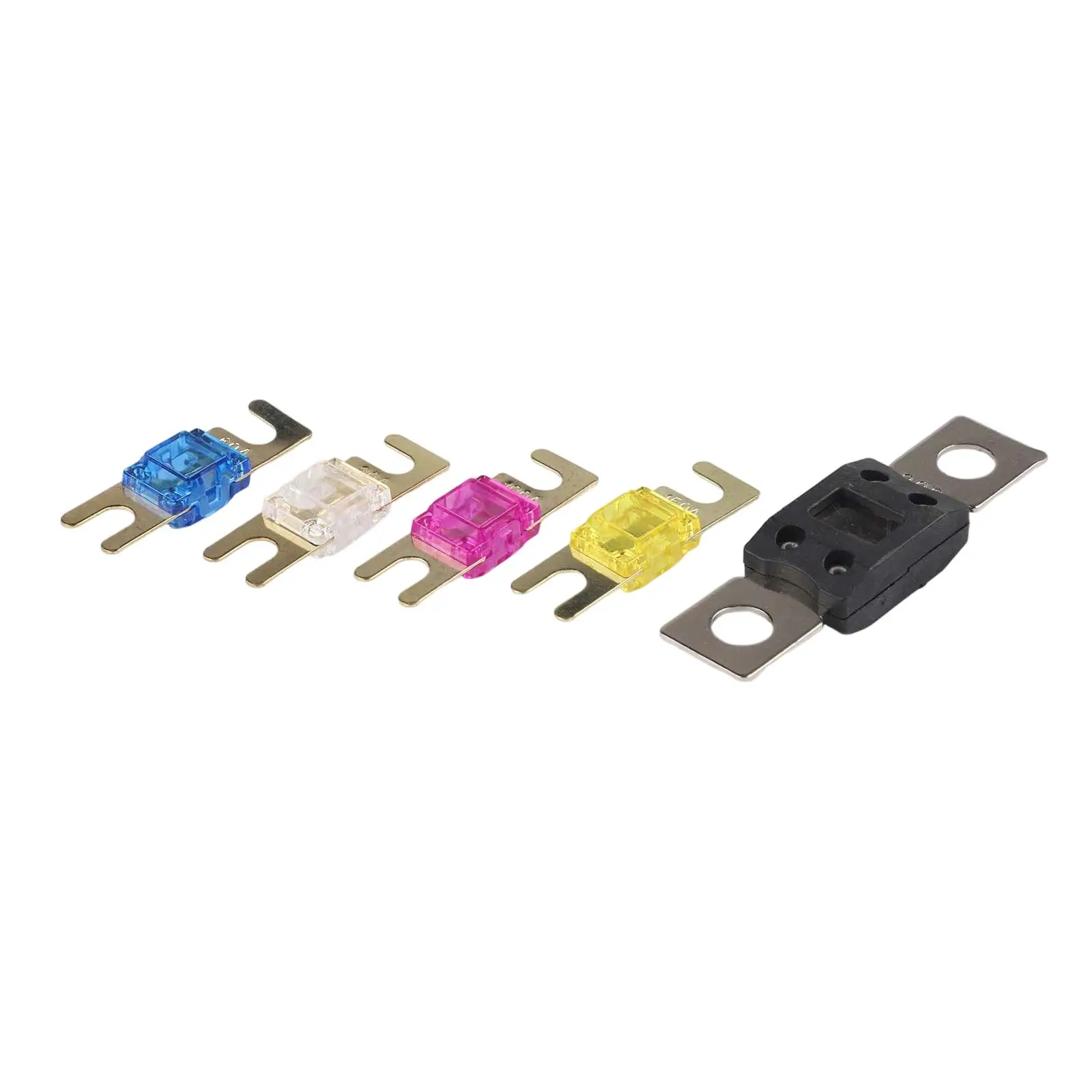 For Electrical Systems Automotive Marine 5-way Fuse Box 12V And 24V Applications 200 A For MIDI Fuses 500 A For MEGA Fuses
