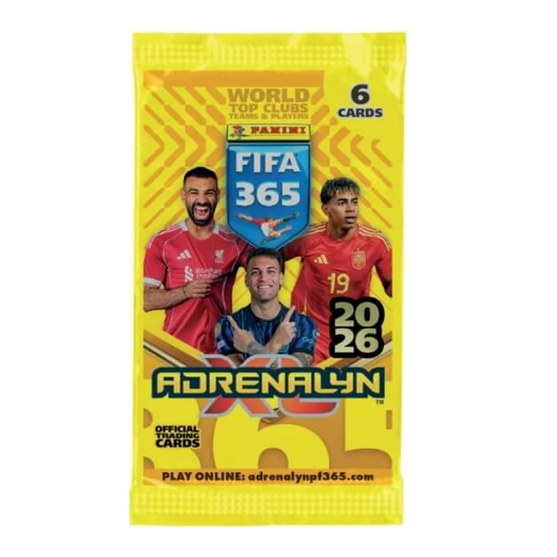 موسم 2026 Panini FIFA 365 Adrenalyn XL WORLD TOP CLUBS TEAMS PLAYERS Trading Collection Card Fan Gift
