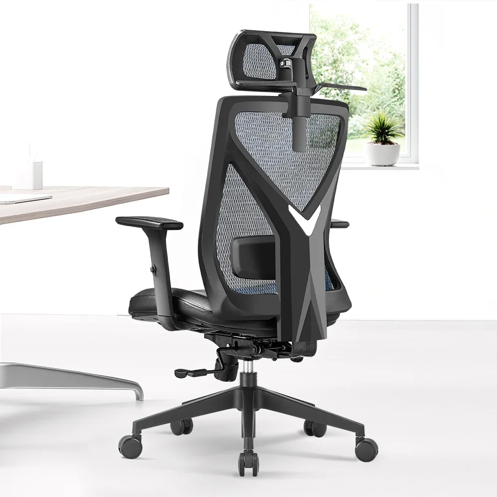 

Executive Office Chair with Lumbar Support Arms Executive Judge Task chair Rolling Swivel PU Leather Chair