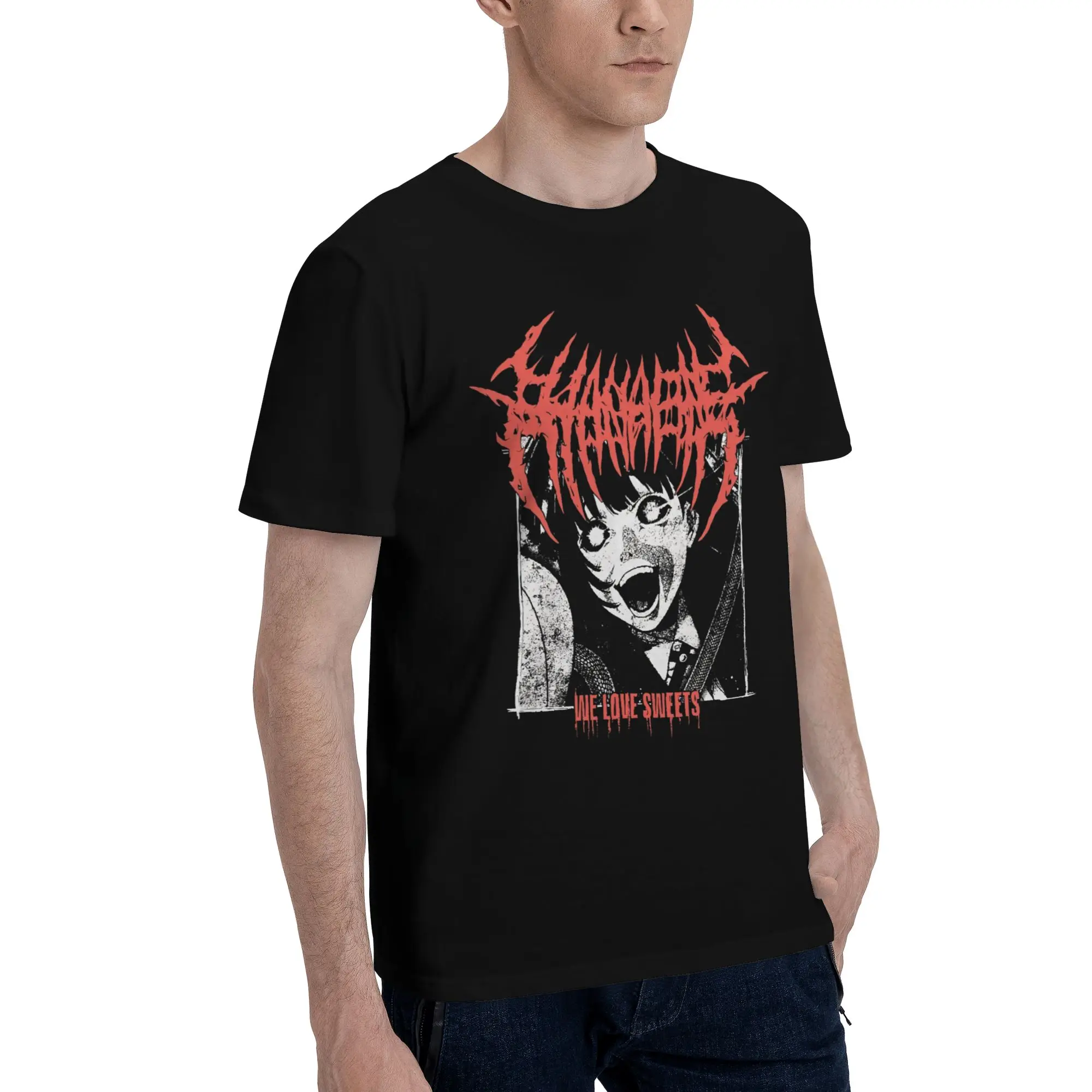 Hanabie Band  Merch Unisex T Shirts Pure Cotton Tee Print  Tops T-shirt