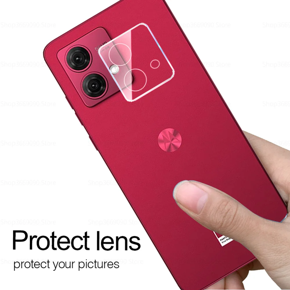 3pcs Rear Lens Protector Case For Motorola Moto G84 G 84 84G MotoG84 5G 3D Camera lens Back Clear Tempered Glass Film 6.5Inches