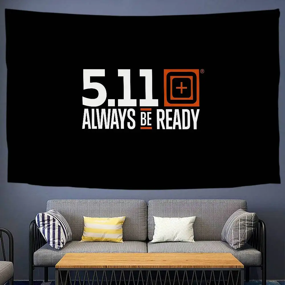 5.11 Tactical Cartoon Tapestry Wall Hanging Decoration Household Home Decor