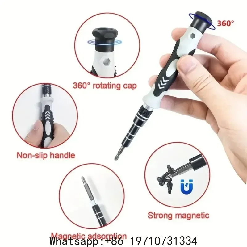 115 In 1 Precision Screwdriver Set PRO Electronics Magnetic Repair Tool Kit With Case For Repair Computer IPhone PC Household