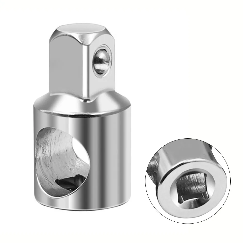 Robust Sliding Rod Socket Adapter  Chrome Vanadium Steel  3 8   to 1 2    Rust Resistant  for Car Repair and Pipes