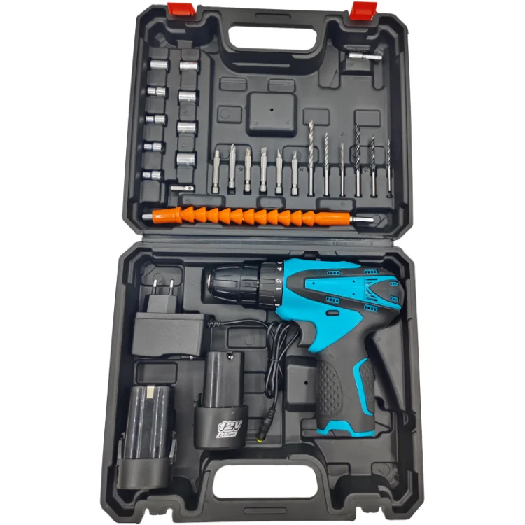 hit productCordless Screwdriver Drill Set with Li-ion 1.5Ah Battery Mini Drill Industrial Grade Variable Speed OEM Customizable
