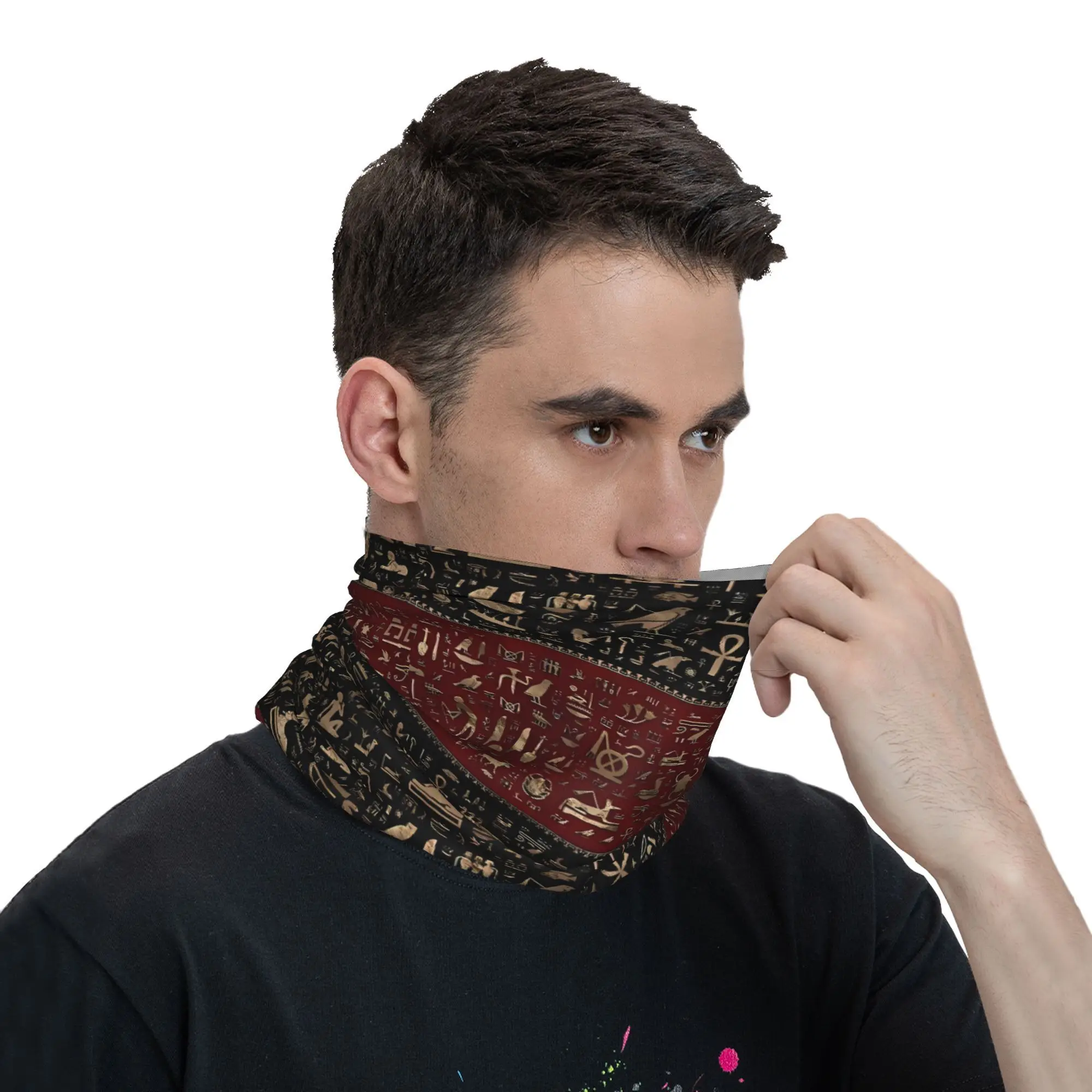 Multi-functional face mask casual and fashionable suitable for outdoor cycling skiing etc windproof and warm neck mask