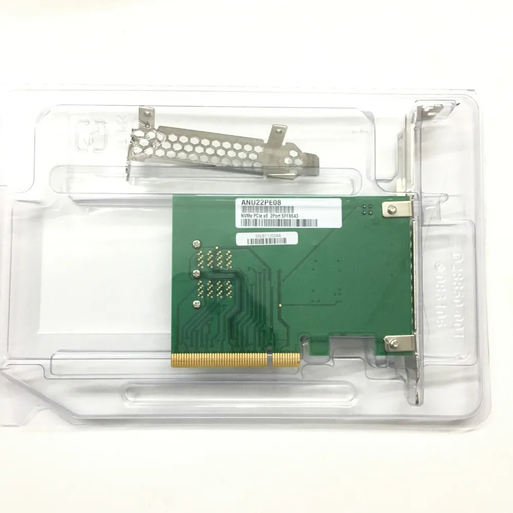 U.2 NVMe SSD SFF8643 - SFF-8639 NVMe U.2(케이블 PCIe x8 듀얼 포트 어댑터 포함)