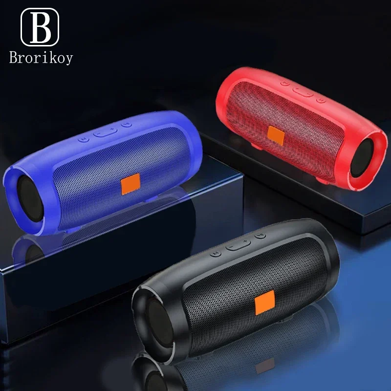 

Уличный Bluetooth-совместимый динамик, портативный бас-стерео, беспроводная колонка, компьютерный динамик, поддержка TF-карты, FM-водонепроницаемый динамик