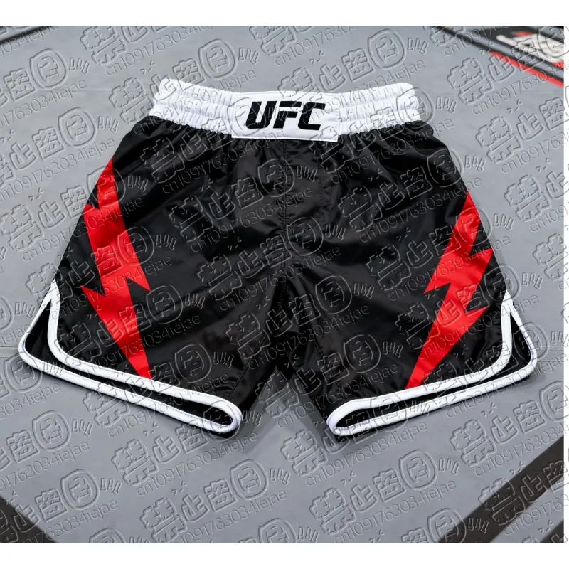 2026 جديد UFC الملاكمة القتال السراويل الرجال النساء تنفس التجفيف السريع المتضخم التدريب السراويل الشارع موضة كول الرياضة السراويل #3