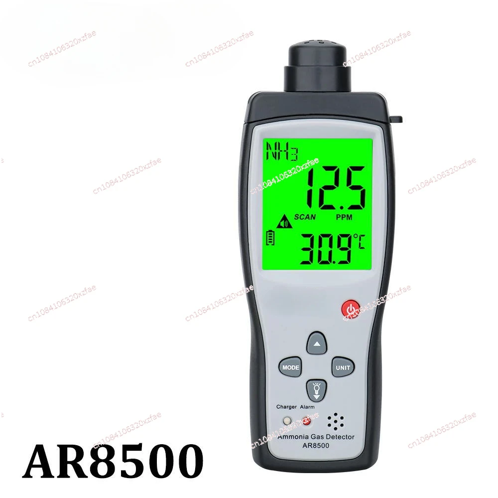 AR8500 Handheld Ammonia Gas NH3 Detector Meter Tester Monitor Range 0-100PPM Sound Light Alarm Gas Analyzers