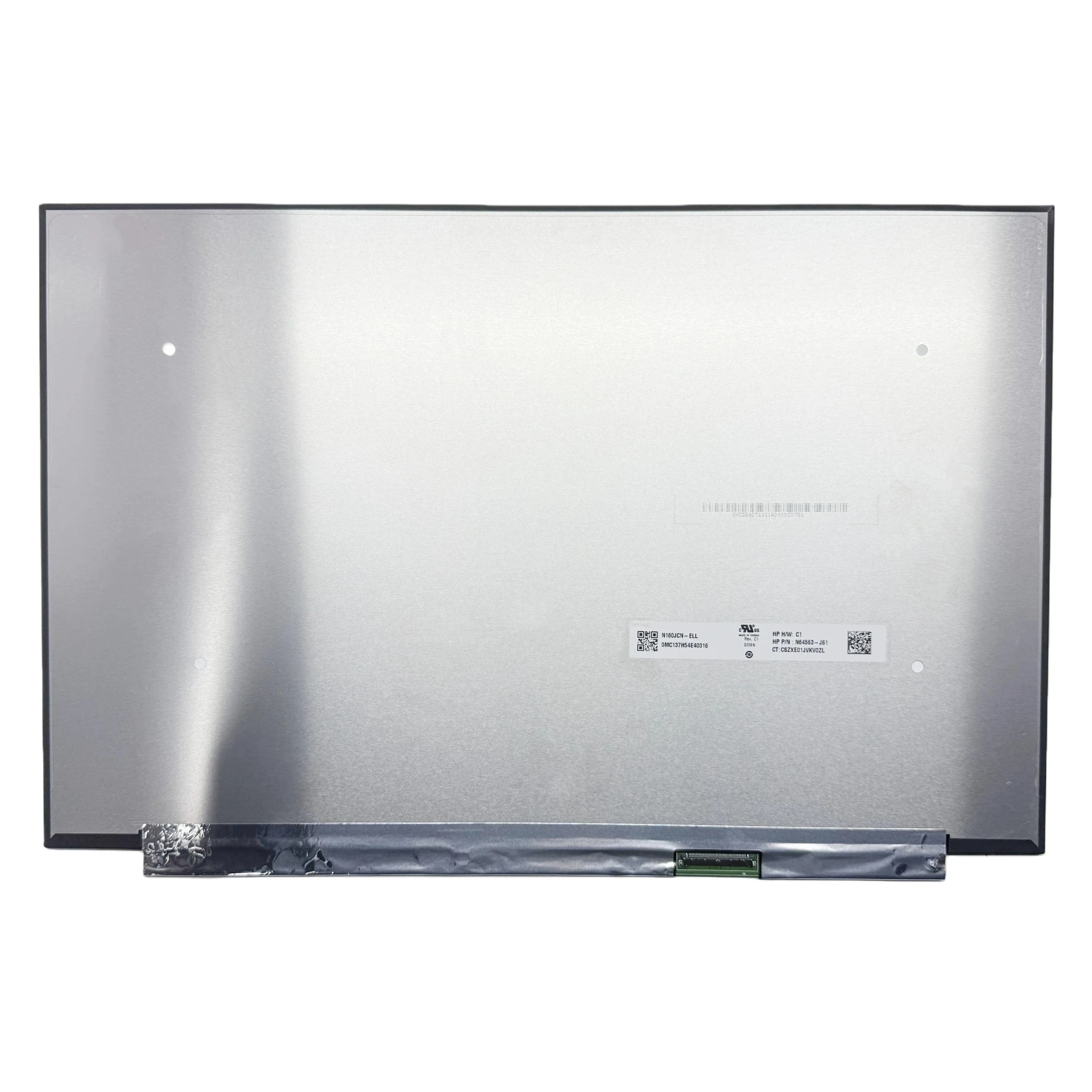 N160JCN-ELL Rev.C1 16.0'' Laptop LCD Touch Screen Display Panel Matrix 1920*1200 EDP 40 Pins