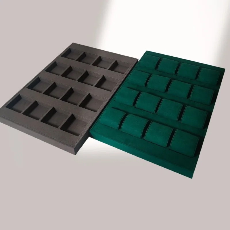 

Minimalist Watch Tray Large Collection Watches Storage Trays Exhibitor Counter Watch Display Pallet Showcase Packaging Organizer