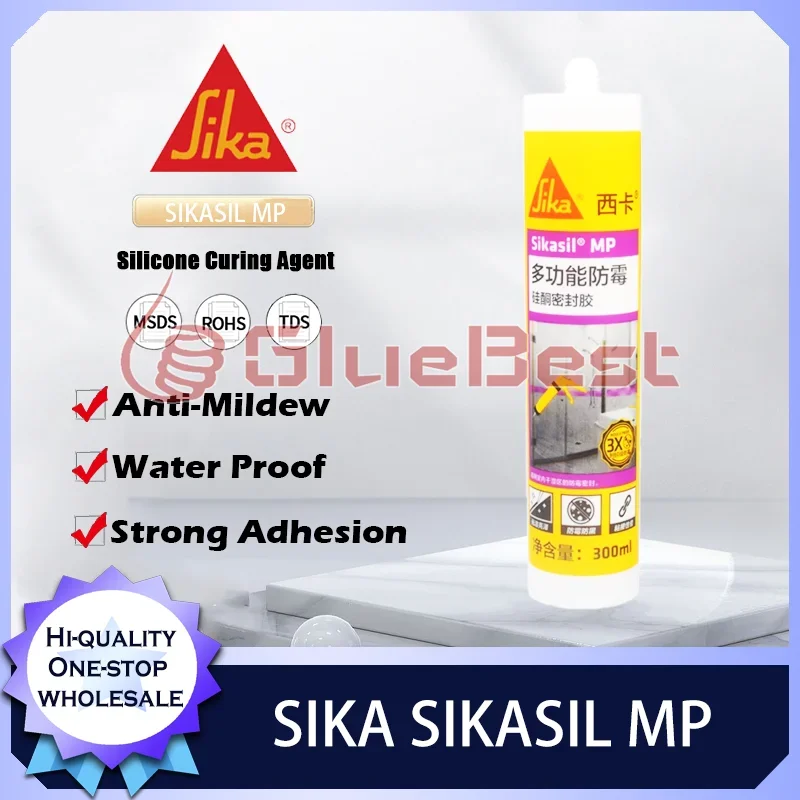 SIKA Sikasil MP Anti-Mold Curing Agent for Waterproofing and Edge Finishing in Kitchens Bathrooms Baseboards Original Product