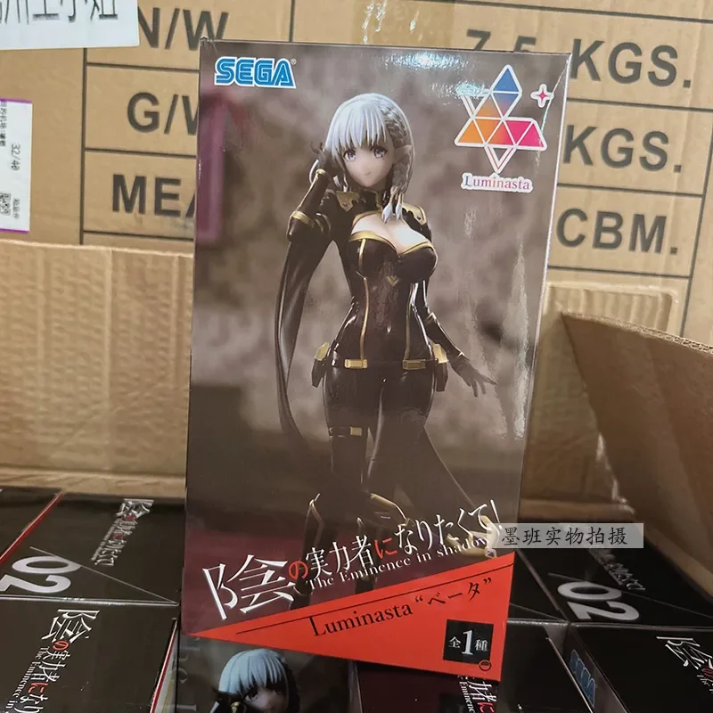 Genuine stock SEGA The Eminence in Shadow Alpha Beta collectible gk statue birthday gift desktop decoration cartoon anime
