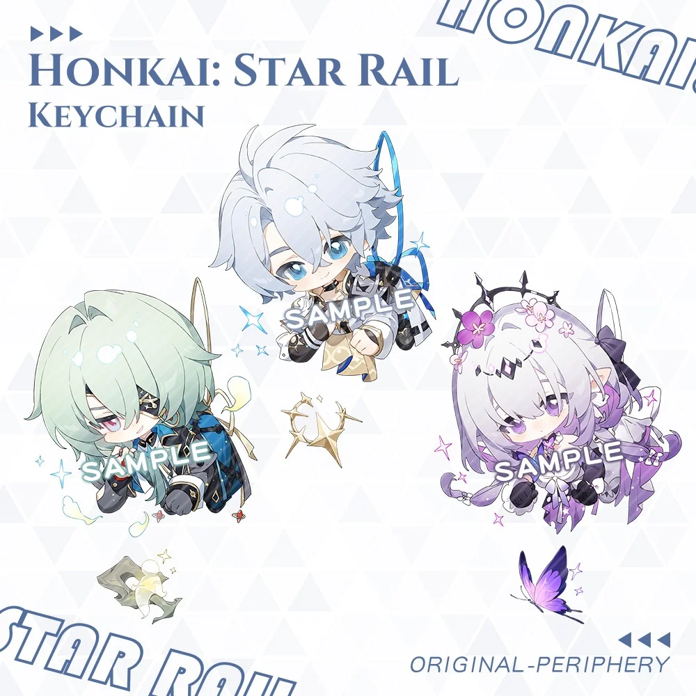 New Honkai: Star Rail Game Phainon Anaxa Pendant Keychain Cute Cartoon Anime Acrylic Keyring Backpack Jewelry Cosplay Gift Badge