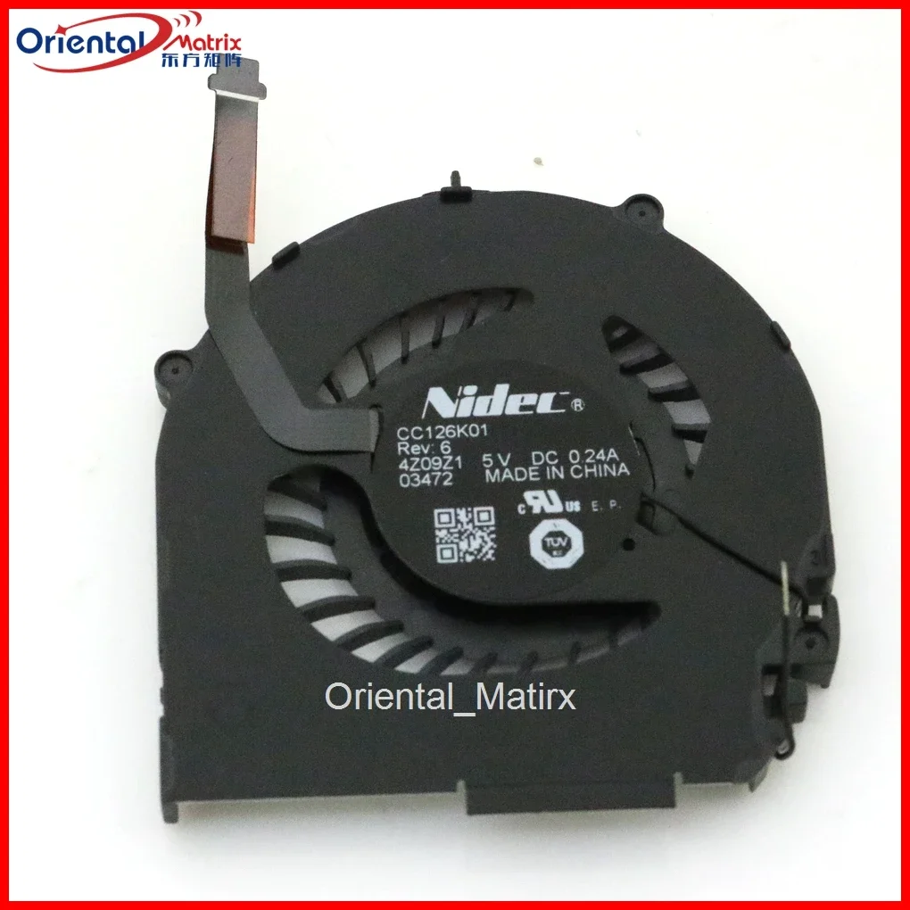 CC126K01 DC5V 0.24A Fan For Thinkpad X1 Carbon CPU Cooling Fan