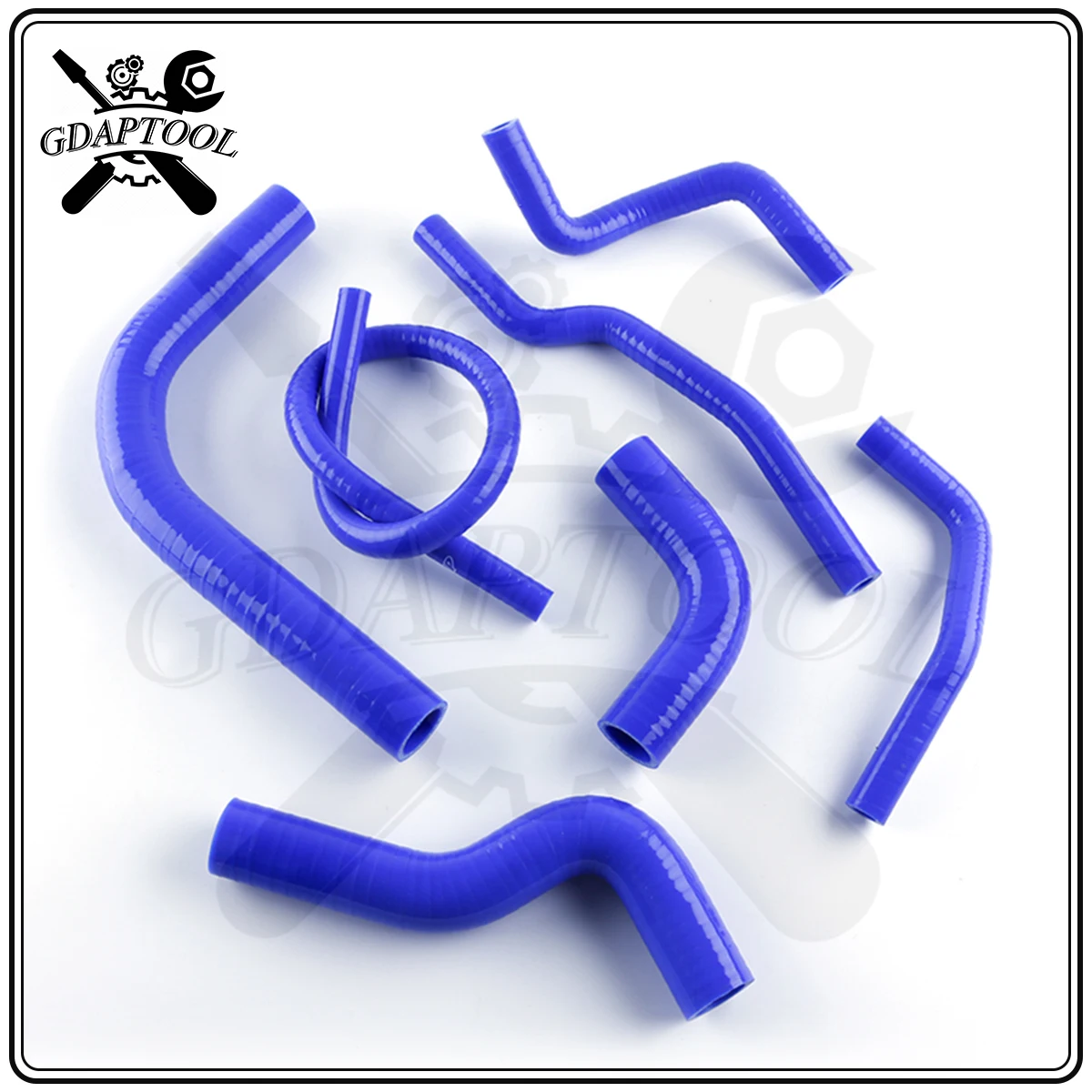 7Pcs Silicone Radiator Coolant Hose Kit For 1986-1995 Suzuki Samurai SJ413 1.3L G13BA/G13BB Performance Cooling Pipe