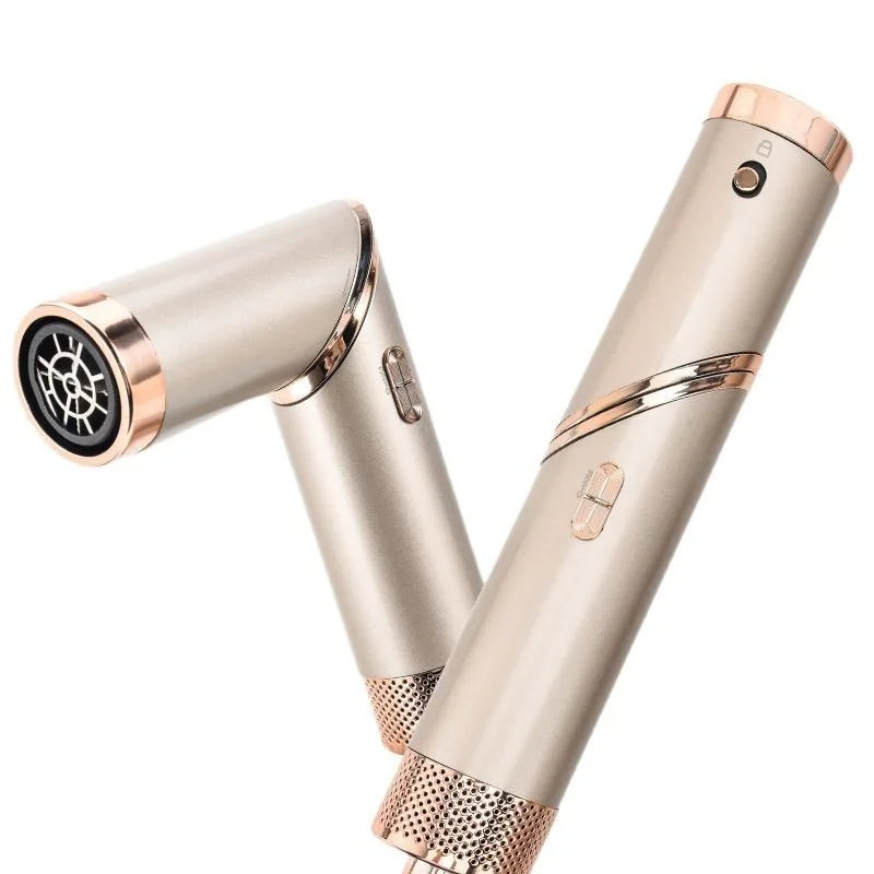 2026 Multifunctional folding hair dryer, hot air hair curler, hair care and blow-drying device, portable and foldable