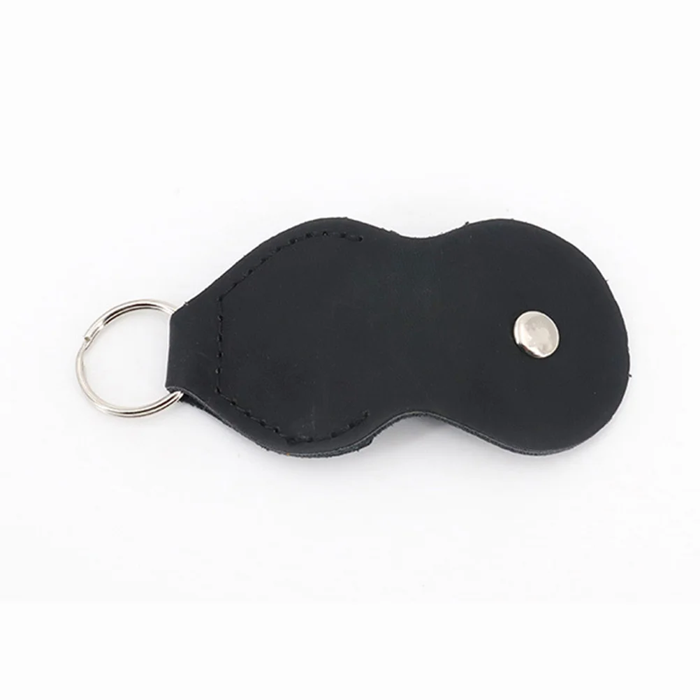 

5Pcs Guitar Plectrum Bag Practical Portable PU Pick Holder Easy Open Close Design for Instruments Guitar Pick Holder