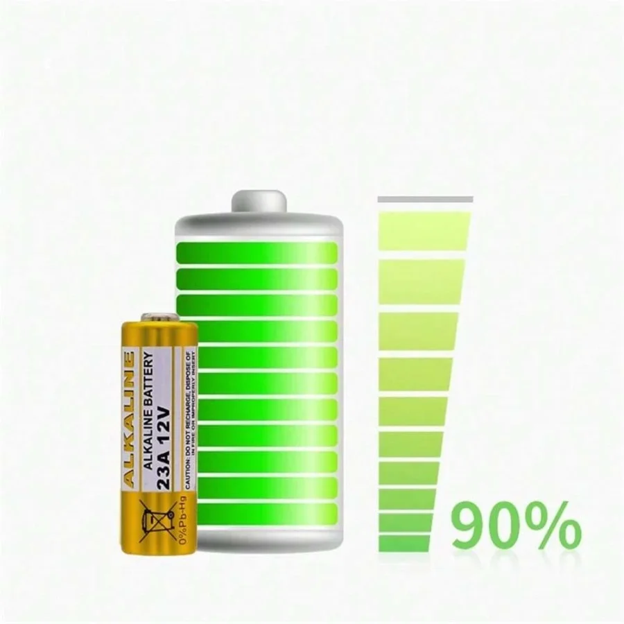 10 قطعة 27A 12 فولت بطارية قلوية 23A بطارية جافة لجرس الباب مفاتيح السيارة الآلات الحاسبة أجهزة التحكم عن بعد