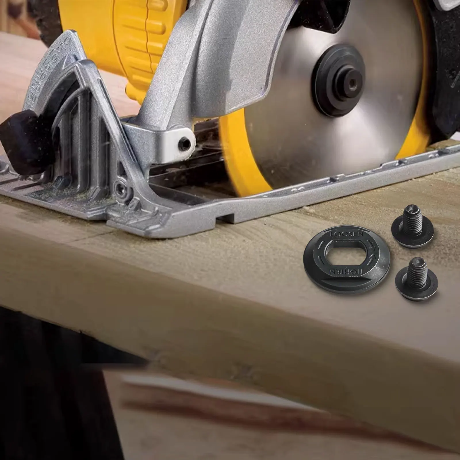 

Compatible Washers Outer Clamp Flange Cutting Equipment Replacement Parts Set Alloy Steel Material For DC390 Models