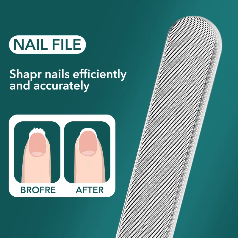 1 pz doppio lato Nano Glass lima per unghie accessori attrezzatura per la rimozione dello smalto Buffer strumento professionale per Manicure Pedicure