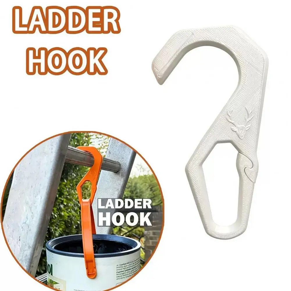 Paint Bucket Hanger 3d Printed Paint Bucket Hook Heavy Duty Hanger Ladder Accessories for Paint Fixing Climbing Reduction