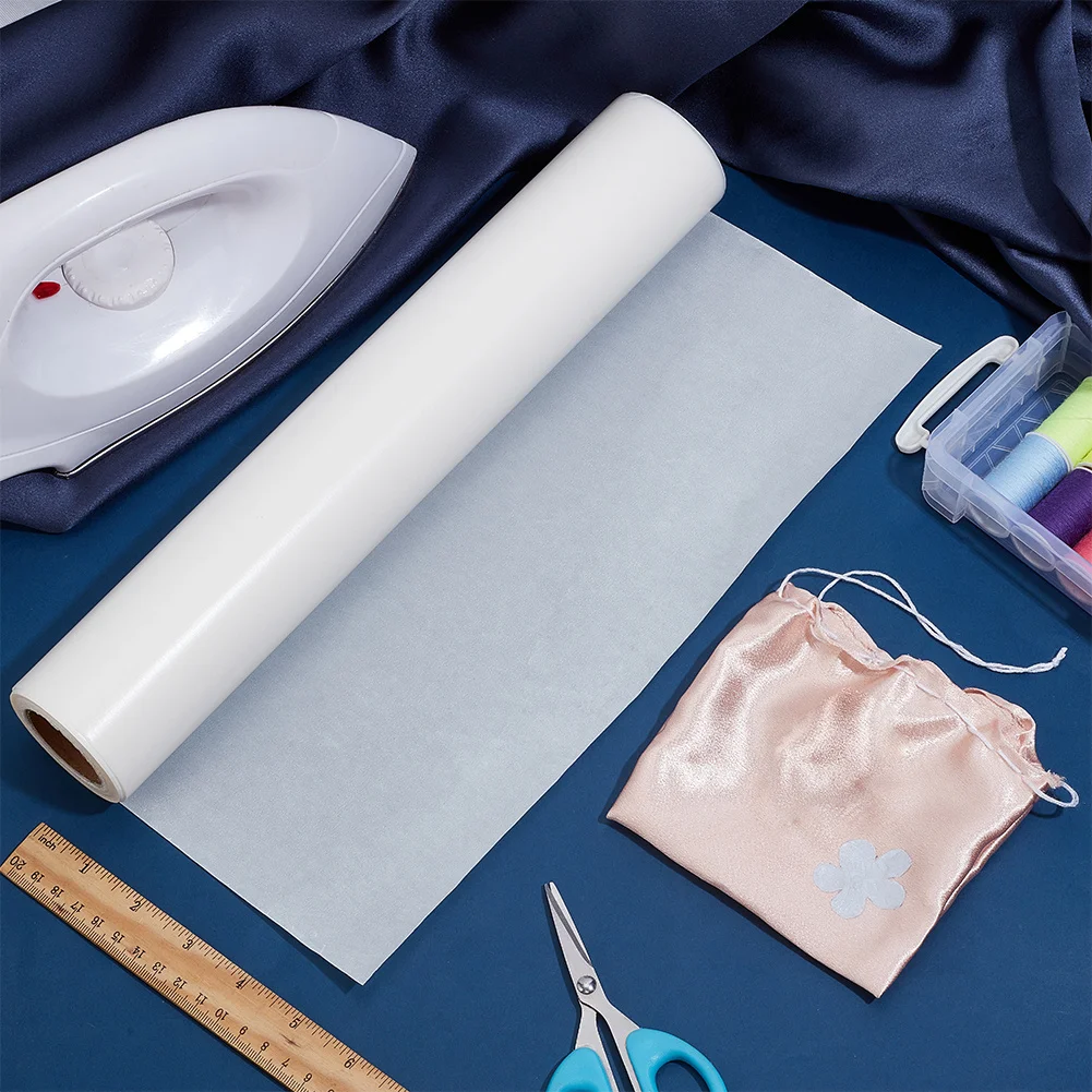 Handicraft Material Sticker Double Sided Fusible Interfacing Heavy Weight Press-On Patch for DIY Cloth Pant Curtains Repair