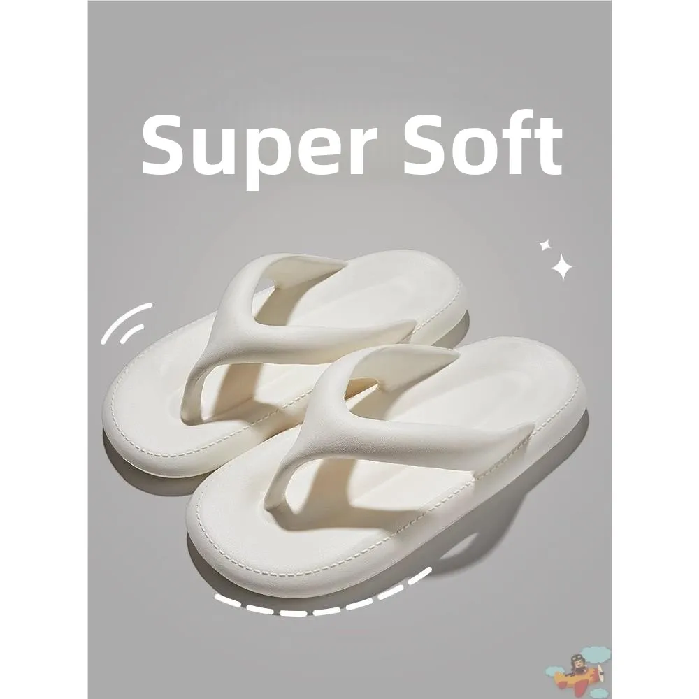 

2026 New Couple Thick Bottom Sandals Men Women Beach Anti-Slip Spring Outdoor Slip-On Shoes Simple Style EVA Sole Artificial ...