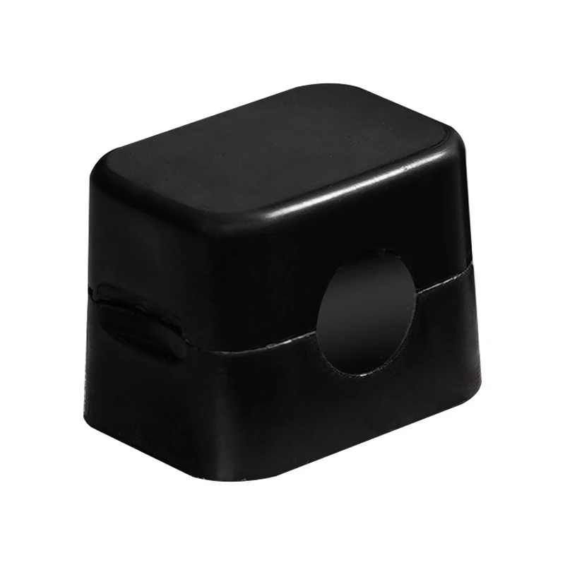 สายเคเบิลคลิปยึดสายเคเบิ้ลเรียบปรับได้สำหรับยึดที่เก็บสายใต้โต๊ะการจัดการสายเคเบิล