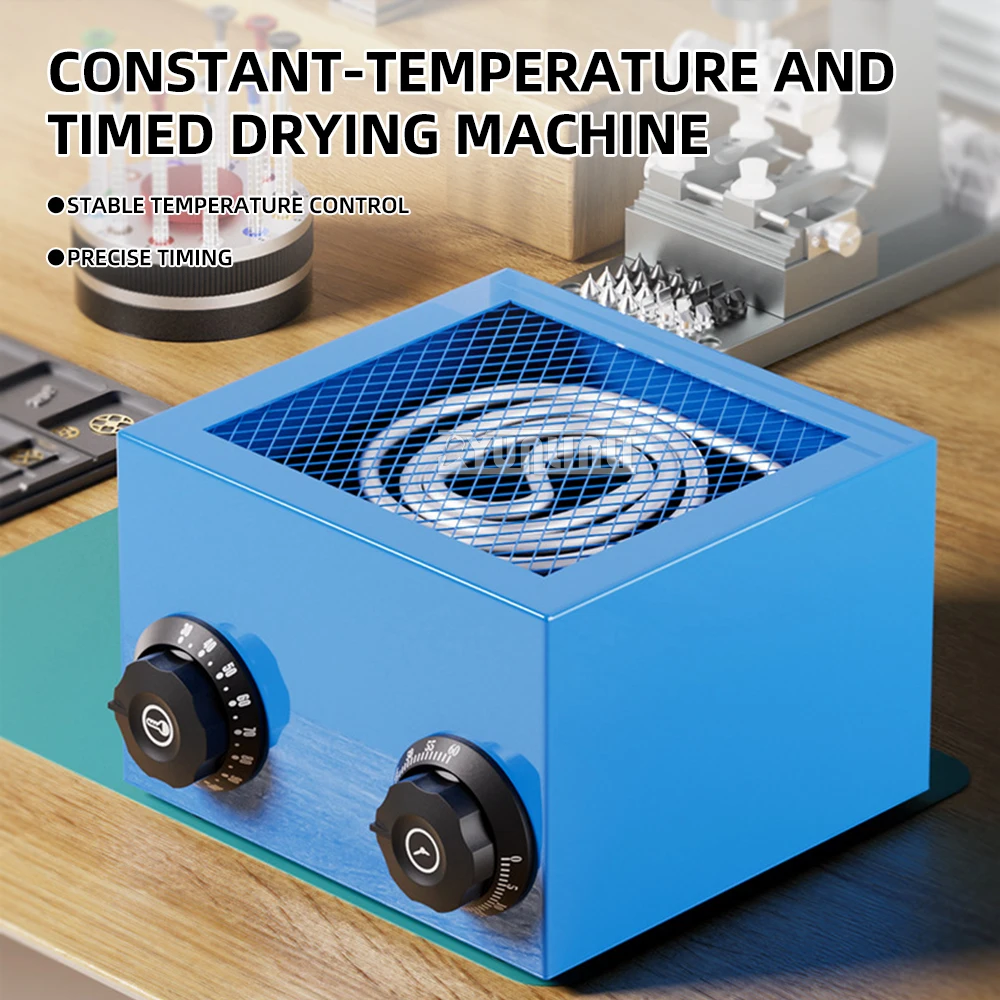 Benchtop Dryer; Constant-Temperature, Timed Dryer; Electrothermal; Hot-Air Dryer for Watch Movement Parts
