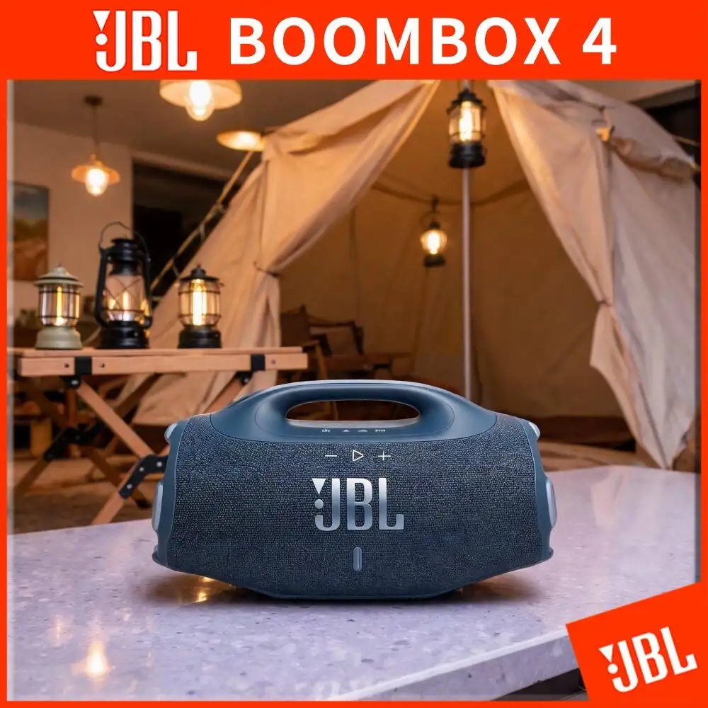 JBL Boombox 4 High-Quality Wireless Bluetooth Speaker Massive JBL Pro Sound IP68 Protection Bass Boost For Home Outdoor