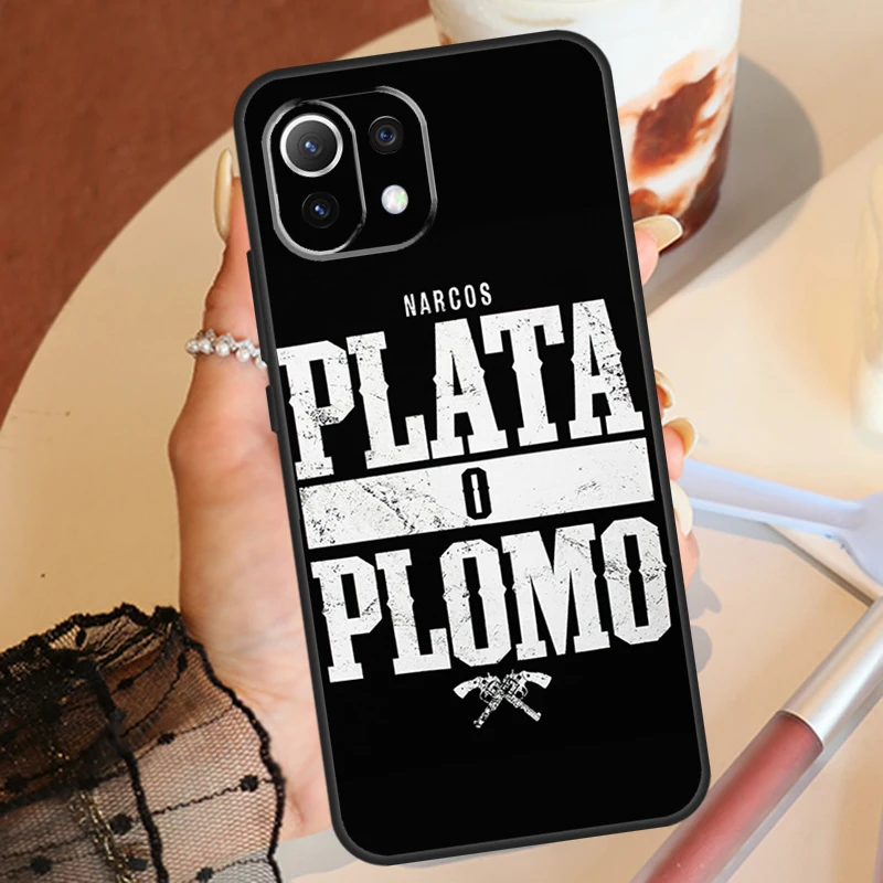 Plata O Plomo Narcos Pablo Escobar Funda For Xiaomi 11T 12T 13T Pro 12 13 Lite 12X POCO F5 X5 X3 Pro F4 X4 GT M5 M5s F3 Case