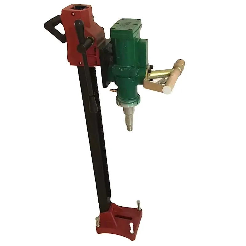Pneumatic Wet Diamond Core Drill Machine 4  Powerful Motor Brick  Internal Wall Materials Drilling Suited for Plumbers Heating