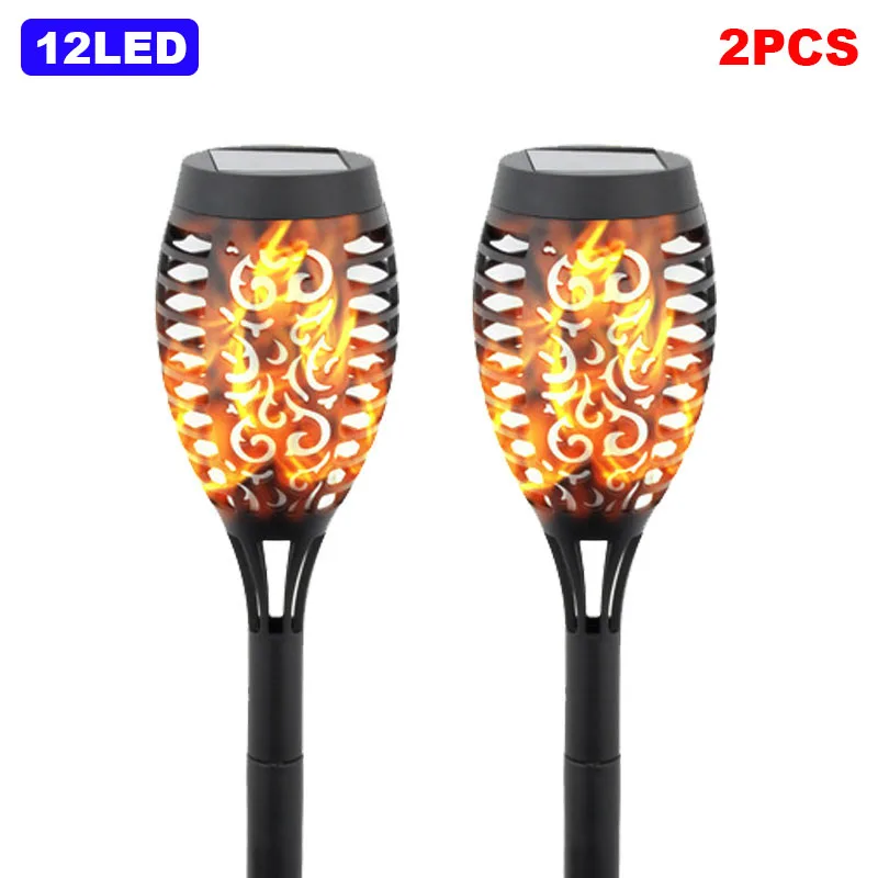 ZTree Solar Torch Light Black 10