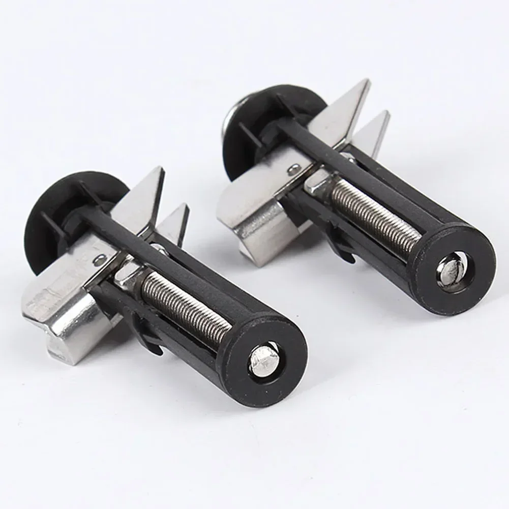 2pc Water Tank Bolt Toilet Seat Bolts Hinges Screws Toilet Lid Fixing Spare Parts Universal Replacement Bathroom Fixture