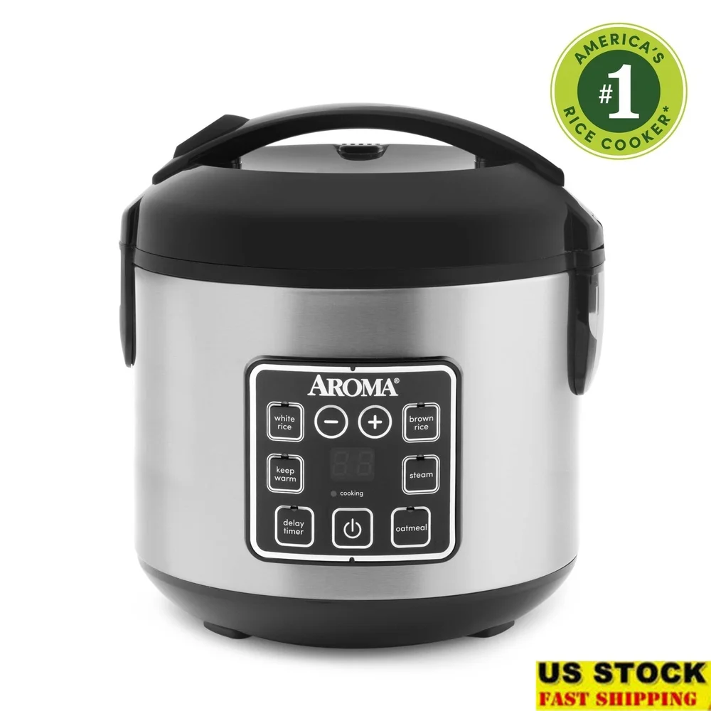 8-cup-digital-rice-cooker-food-steamer-nonstick-ceramic-automatic-keep-warm-sensor-logic-technology-dishwasher-safe-parts