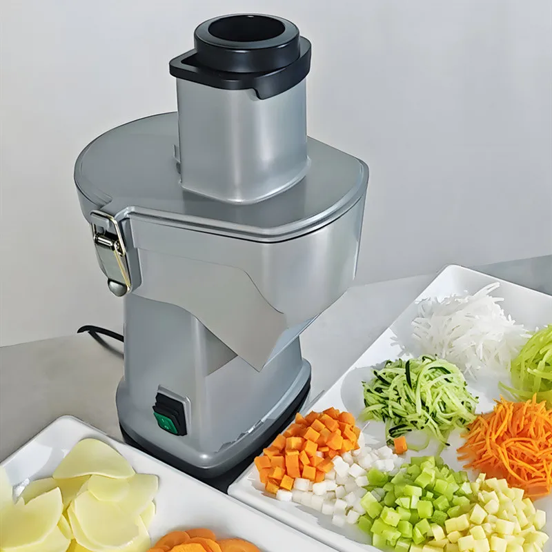 Multifunctional 3 In 1 304 Stainless Steel Vegetable Cutter Non Slip Base Safety Handle Slicer Shredder Dicer for Kitchen