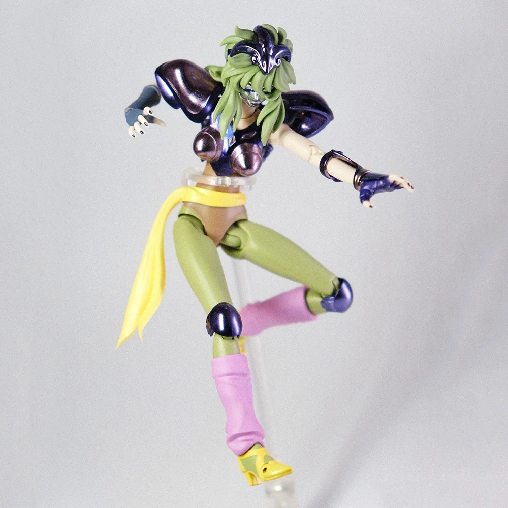 Saint Seiya Myth Cloth EX Aquila Eagle Marin Ophiuchus Shaina Athena Silver Knights of the Zodiac Action Figure GoodTony