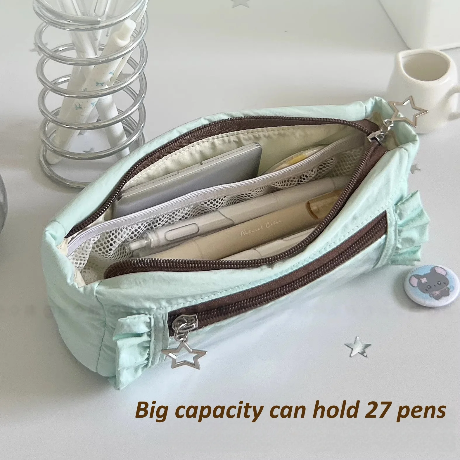Sevimli Büyük Kapasiteli Kalem - Aesthetic Large Pencil Case Pouch incelemesi ve fiyatı