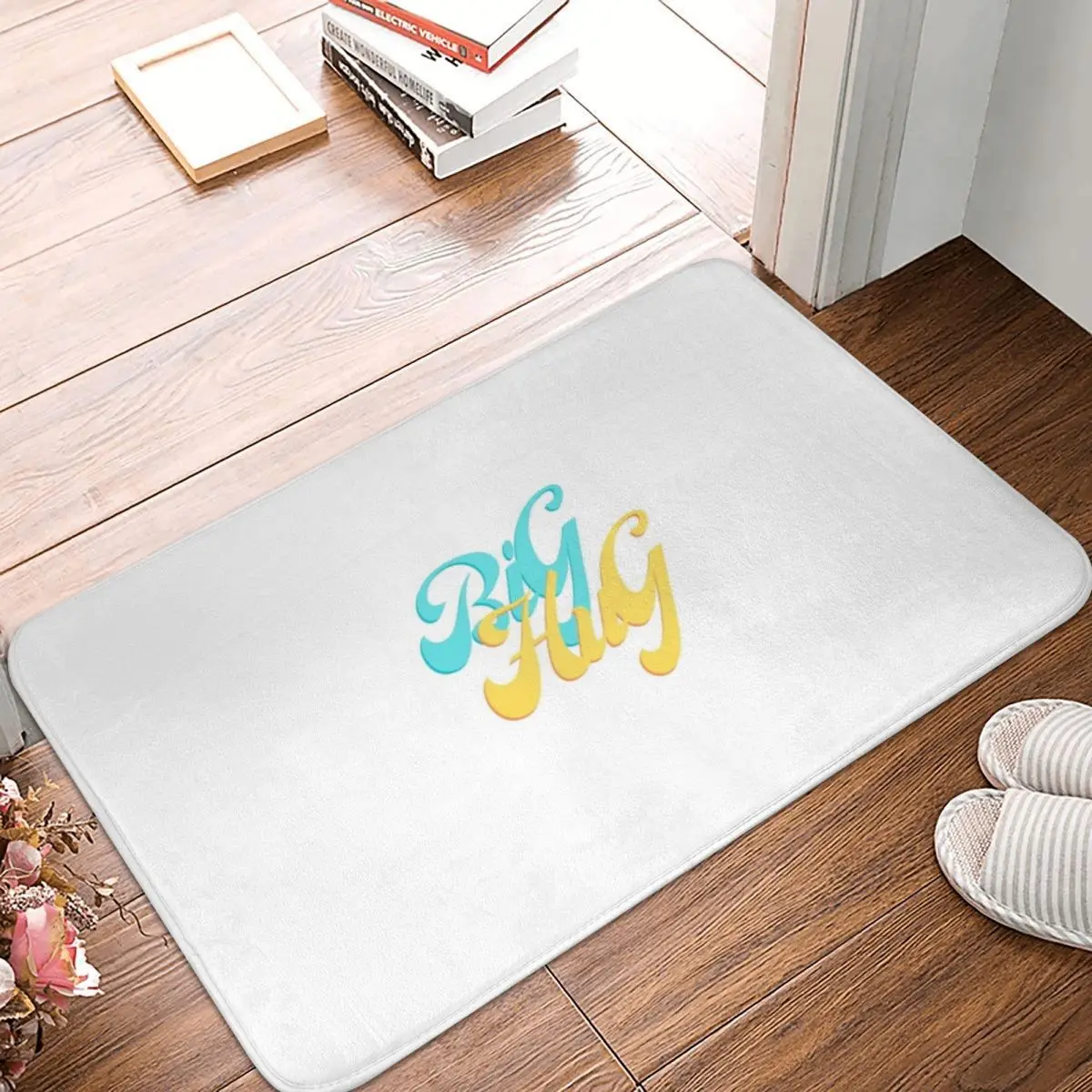 BIG HUG Doormat Anti-skid Super Absorbent Bathroom Floor Mats Home Entrance Rugs Kitchen Living Room Bedroom Carpet Footpad