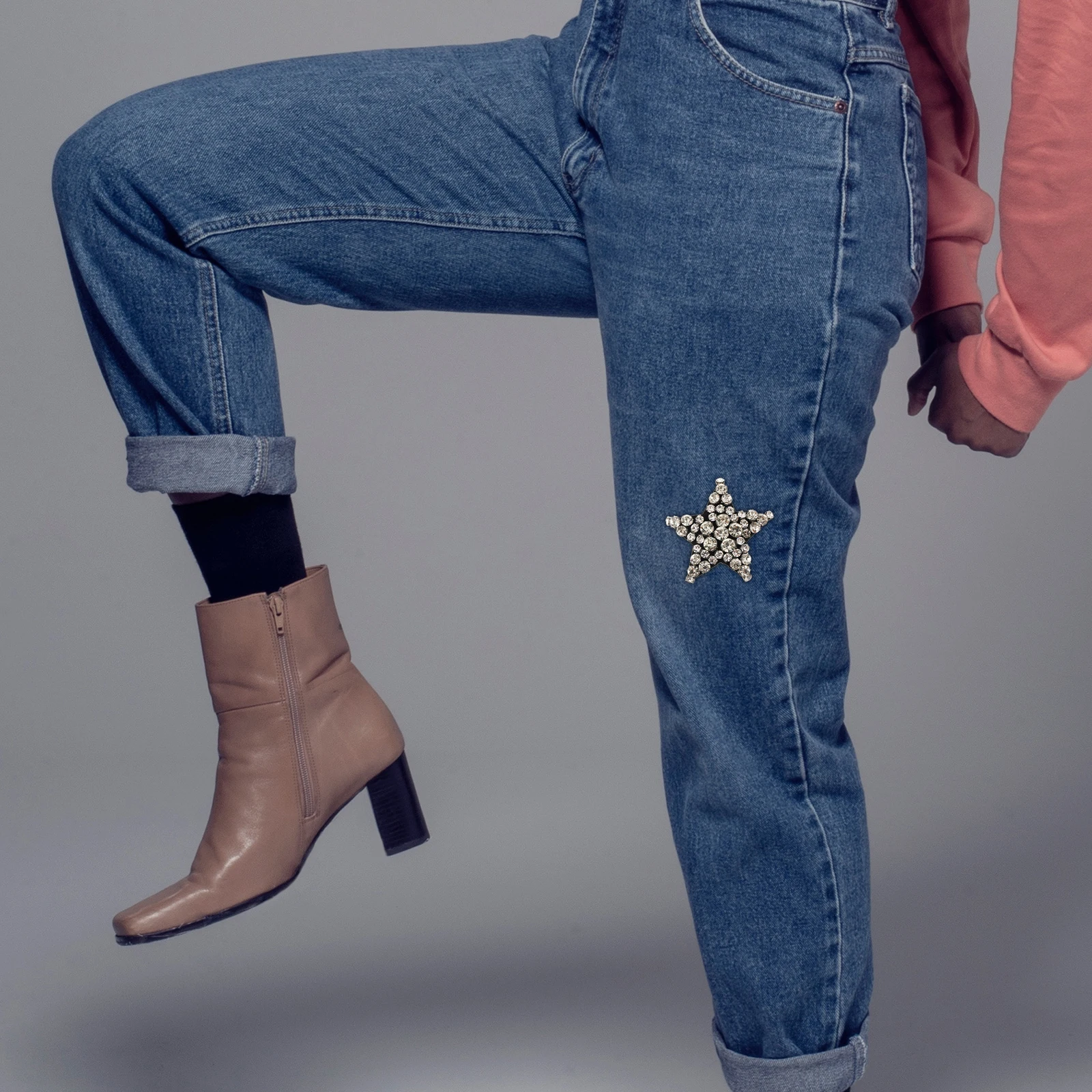 

12pcs Embroidery Star Patches Cloth Patch Sewing Sticker Glitter Applique Garment Accessories Pentagram Patches Sticker Arts