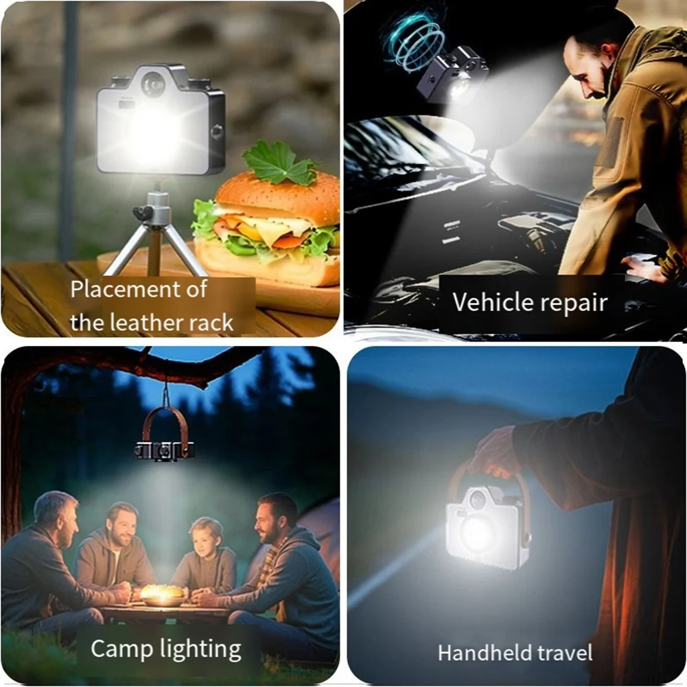 ABGH-กันน้ํา IPX6 แบบพกพา LED Camping ไฟพร้อมระบบควบคุมท่าทางสําหรับสถานการณ์ฉุกเฉินกลางแจ้ง