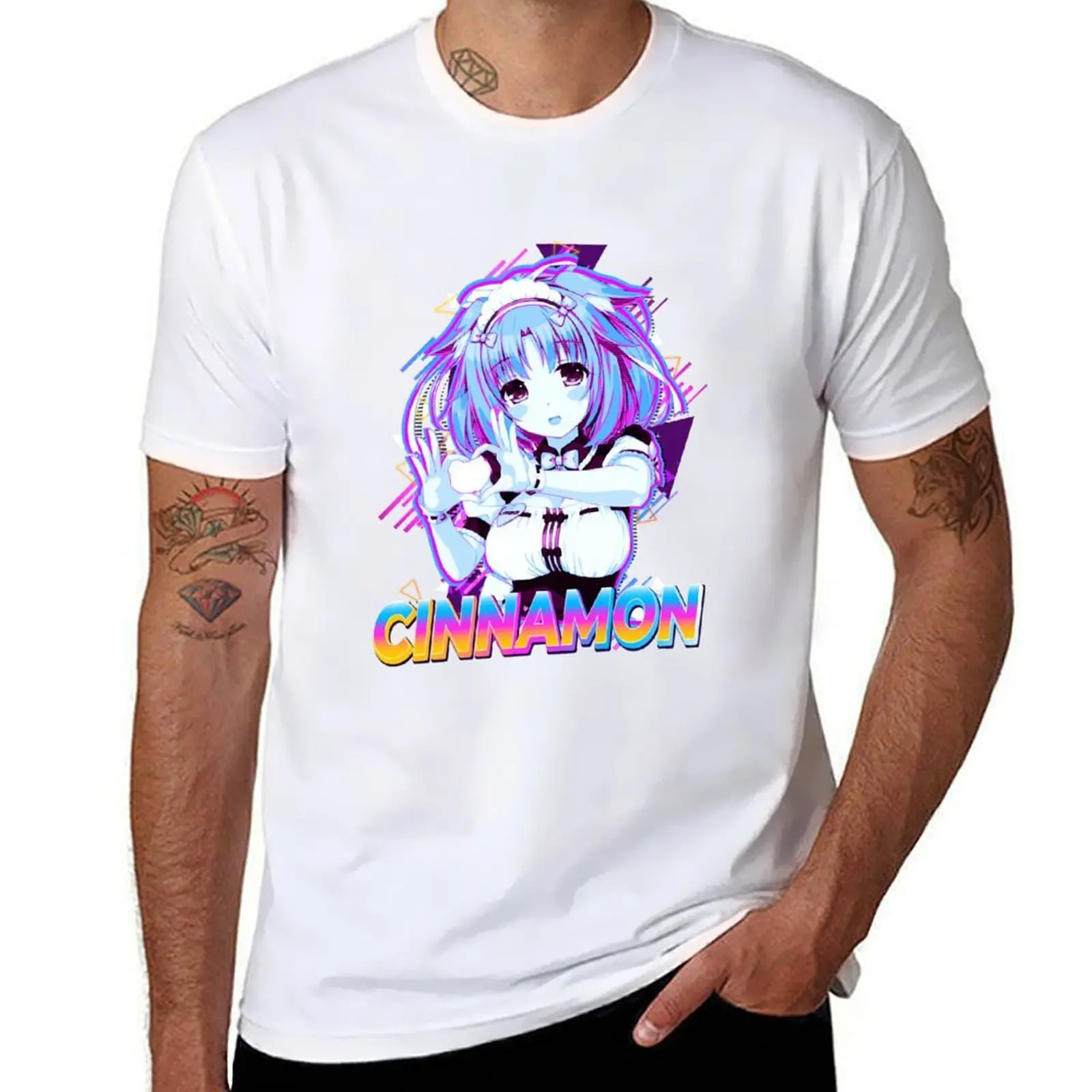 

Cinnamon | Nekopara T-Shirt man t shirt summer t shirts designer T-Shirt