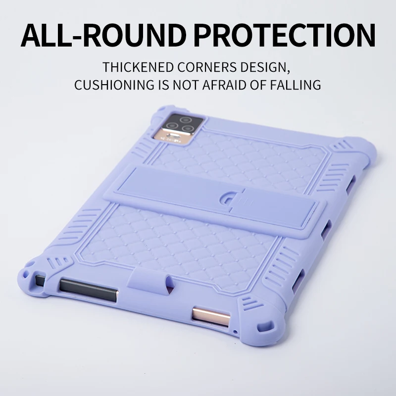 BENTOBEN Universal Silicone Case For 10.1 Inch Tablet, Soft Silicone